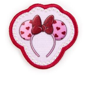 Disney Minnie Mouse Valentine's Day Ear Headband Patch by Stoney Clover Lane